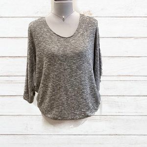 FREELOADER heather gray top